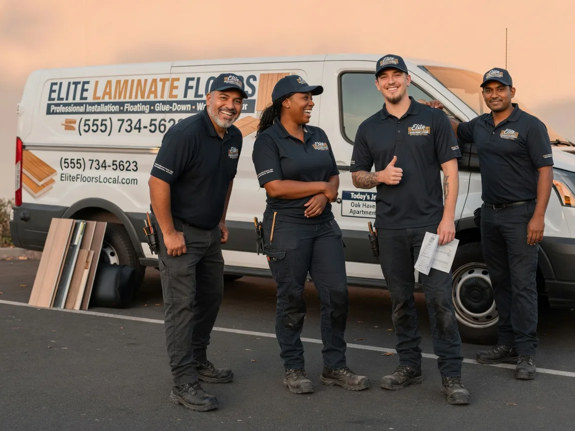 Laminate flooring installation company in Deport, TX